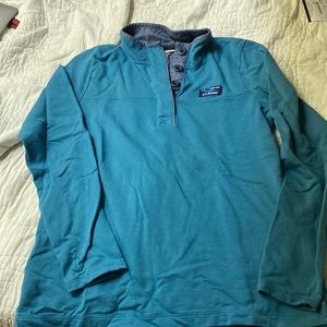 LL Bean Quarter Button Long Sleeve Tee